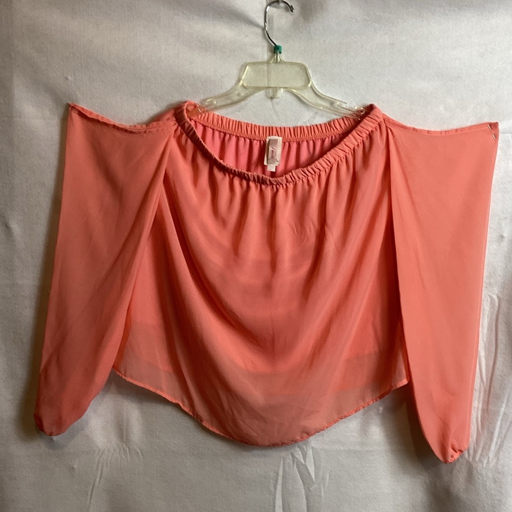 J MODE women’s long sleeve blouse pre owned size L